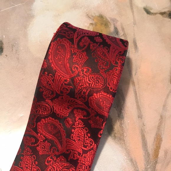 Silk paisley Tie - Picture 3 of 11